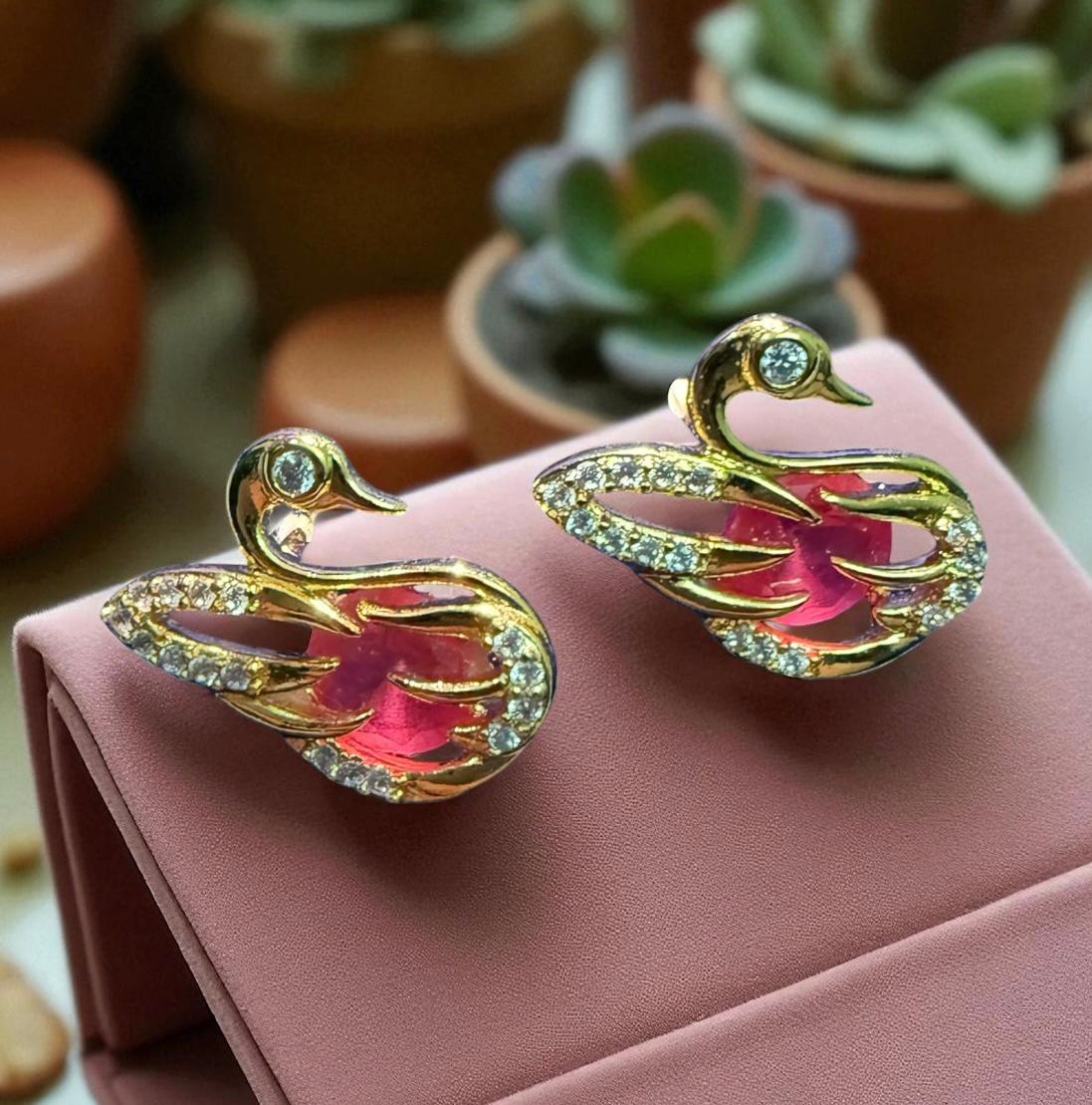 Gold Plated 1 Gram Earrings