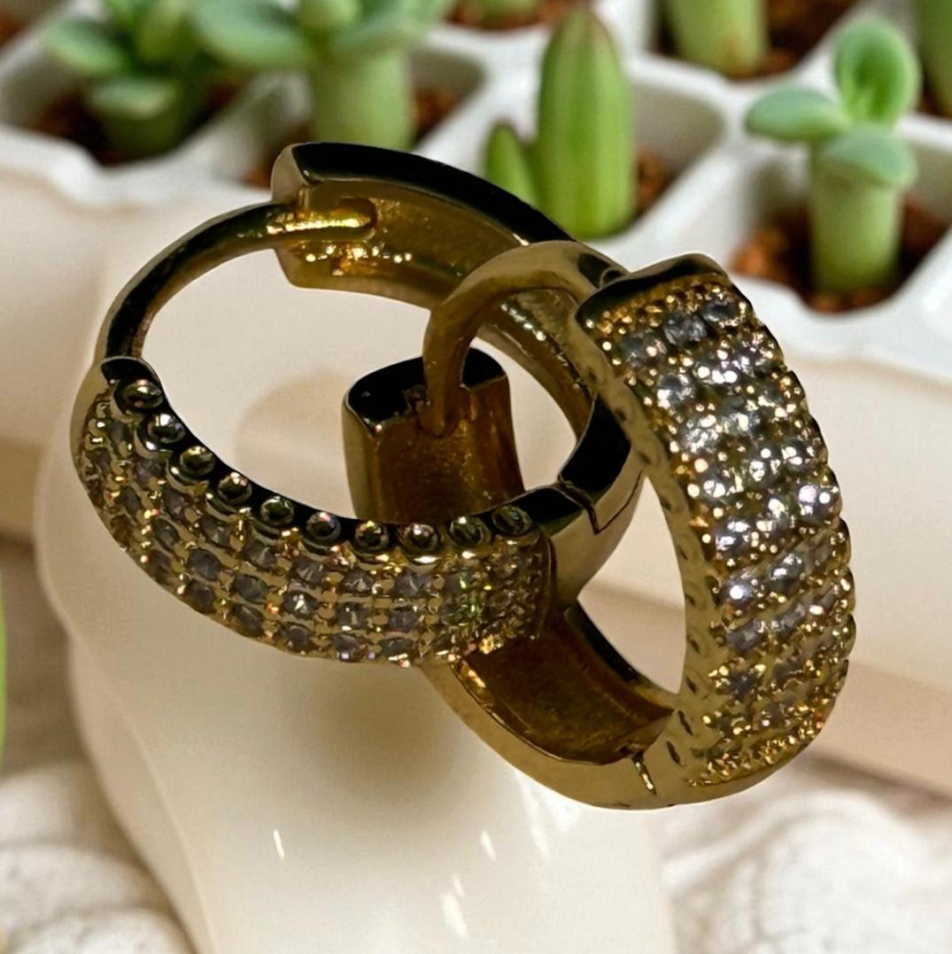 Gold Plated 1 Gram Earrings