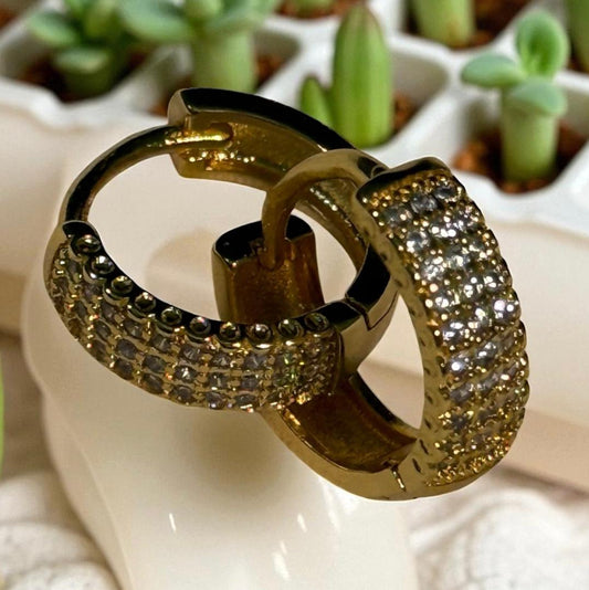 Gold Plated 1 Gram Earrings