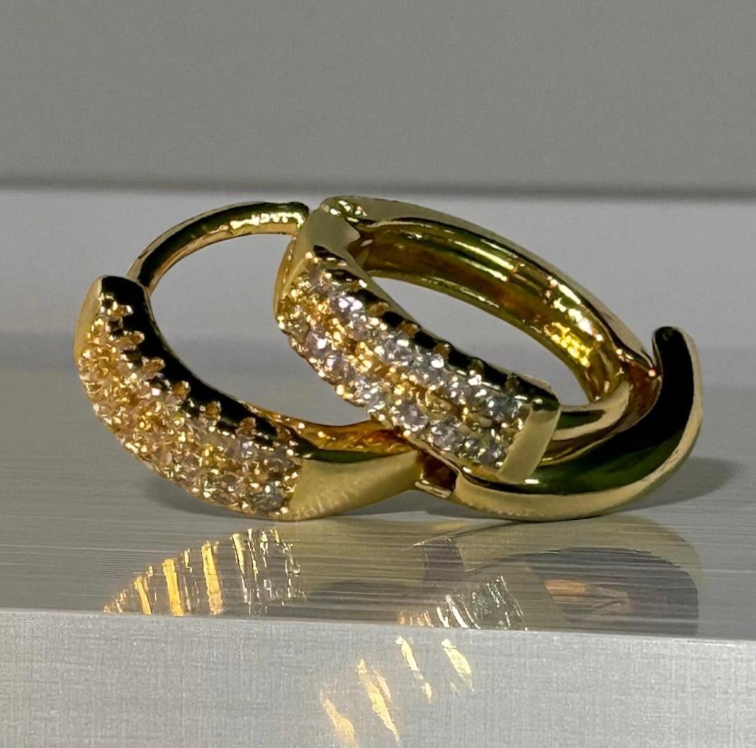 Gold Plated 1 Gram Earrings