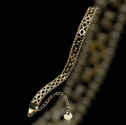 18k Golden Luxe Bracelet