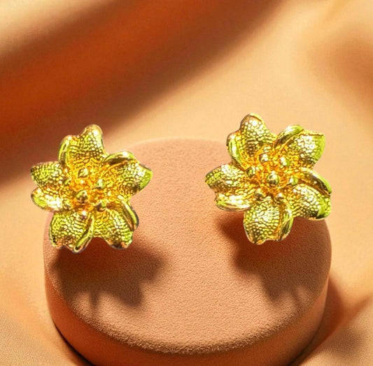 Gold Plated 1 Gram Earrings