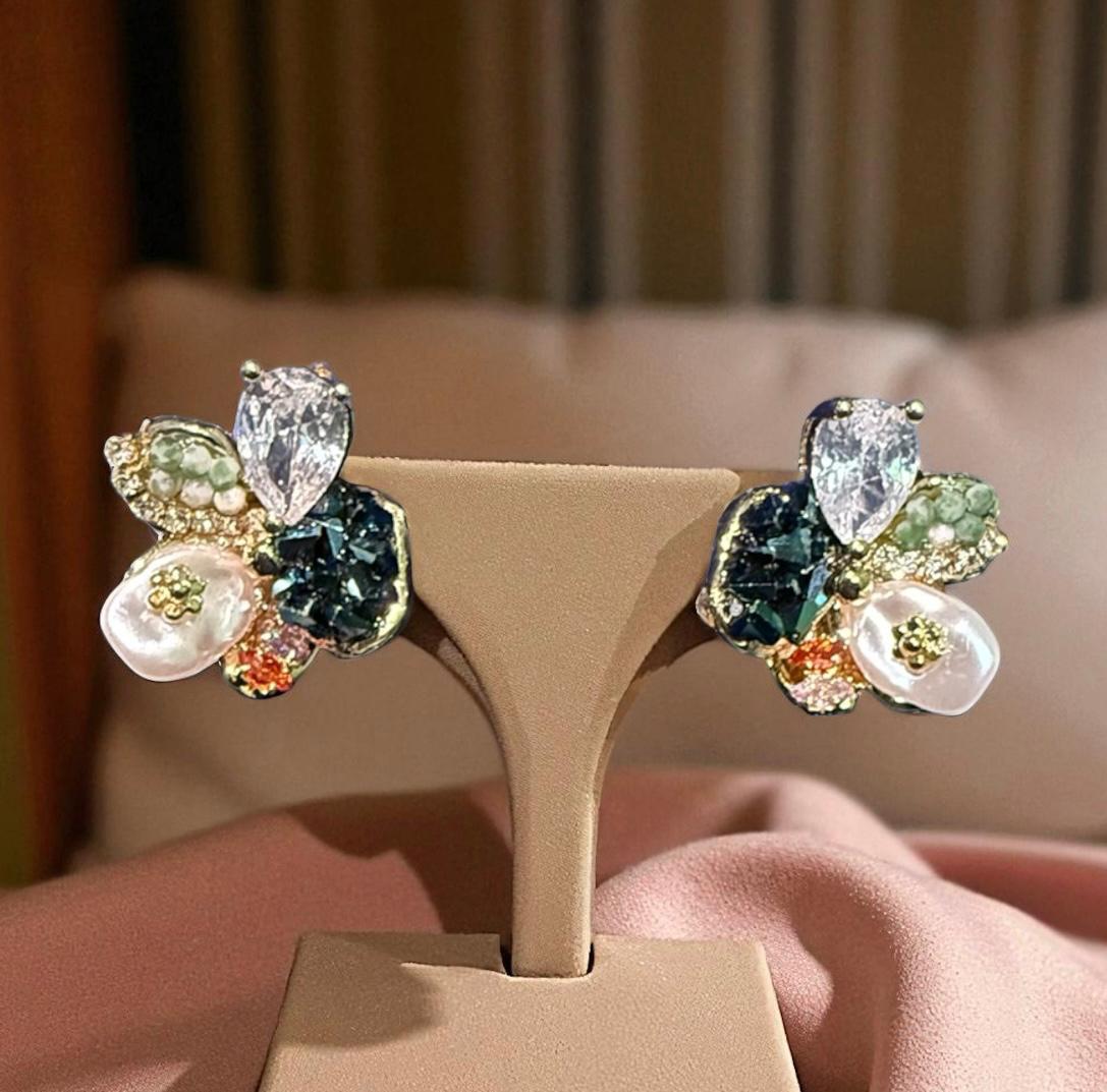 Gold Plated 1 Gram Earrings