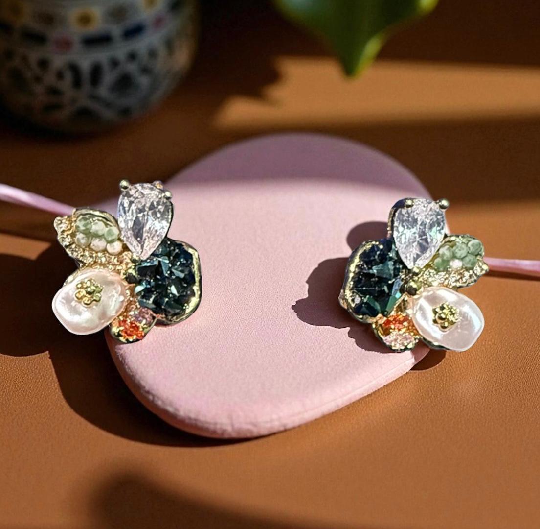 Gold Plated 1 Gram Earrings