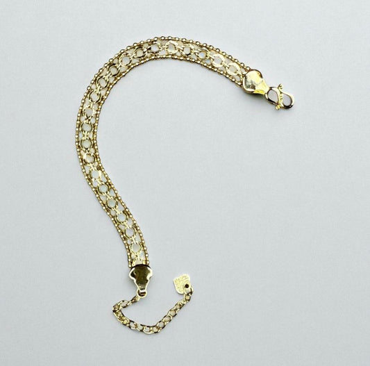 18k Golden Luxe Bracelet