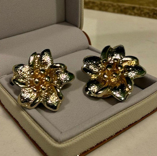 Gold Plated 1 Gram Earrings